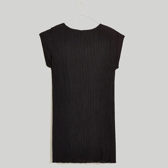 MadeWell Plissé Mini Tee Dress NM519 - Picture 5 of 6